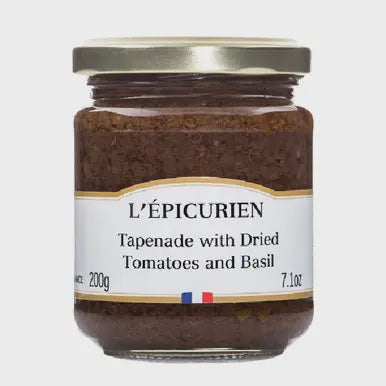 L'Epicurien Sundried Tomato and Basil Appetizer Spread 3.5 oz