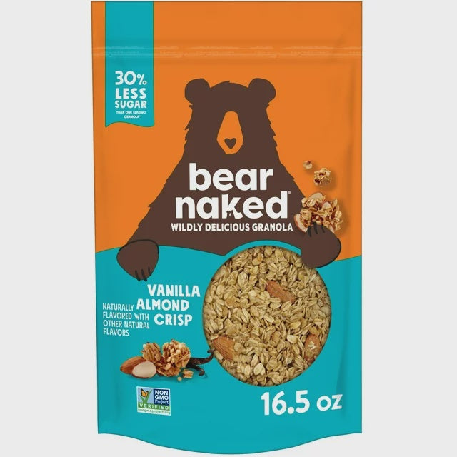 Bear Naked Vanilla Almond Crisp Granola 16.5 oz.