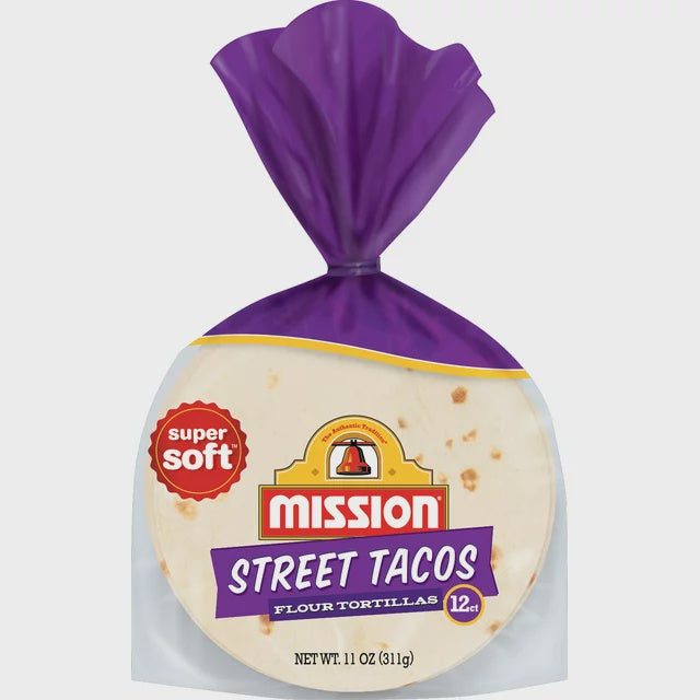 Mission Street Taco Flour Tortillas 12 ct.