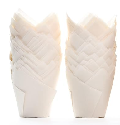 Natural Tulip Style Baking Cups, 25ct