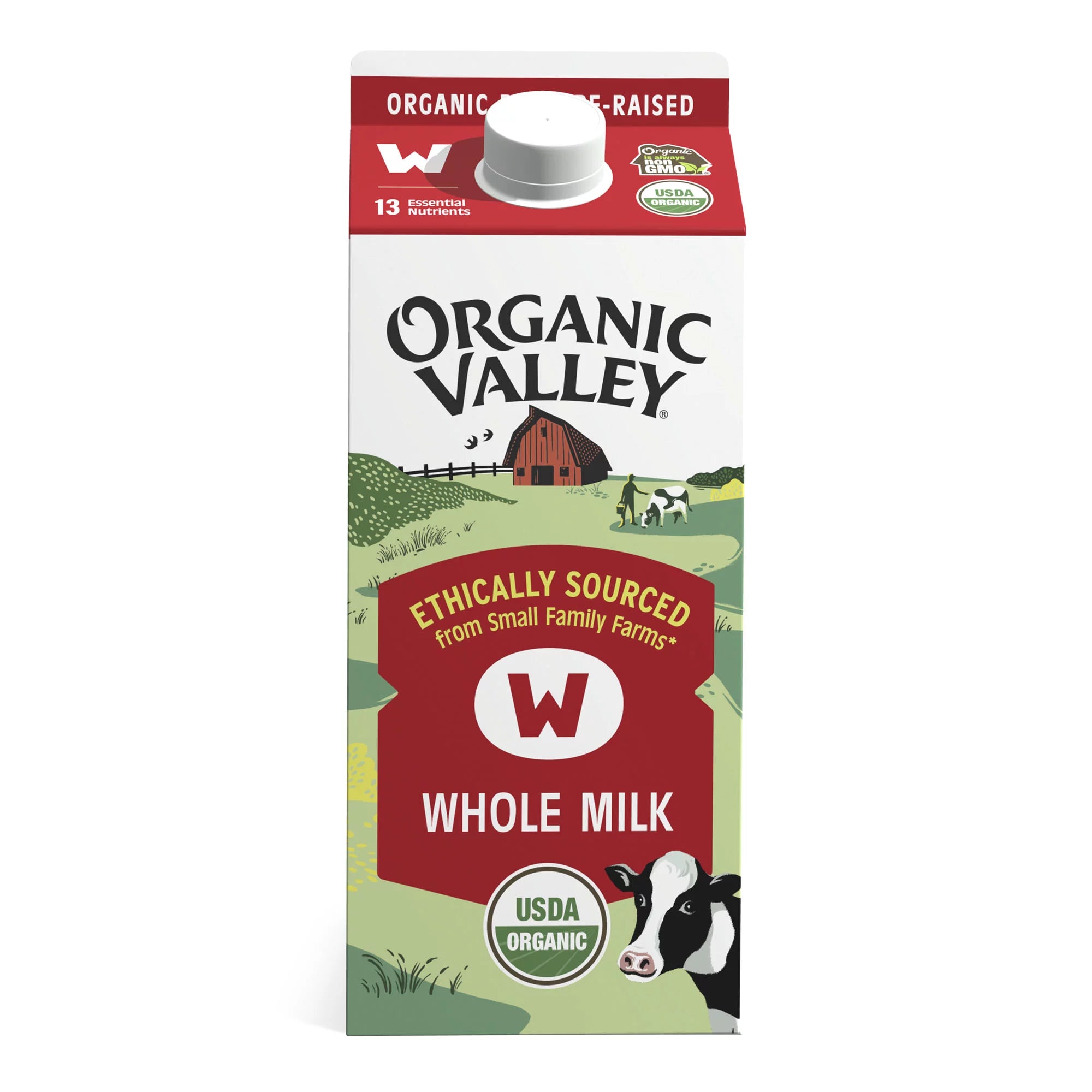 Organic Valley Ultra Pasteurized Organic Lactose Free Whole Milk