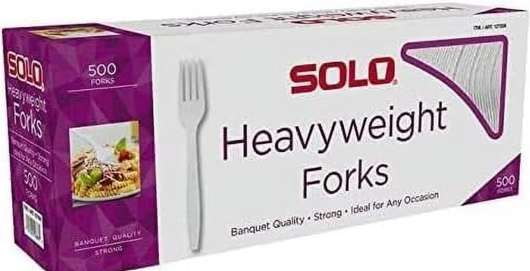 Solo Heavyweight Forks, 500pcs