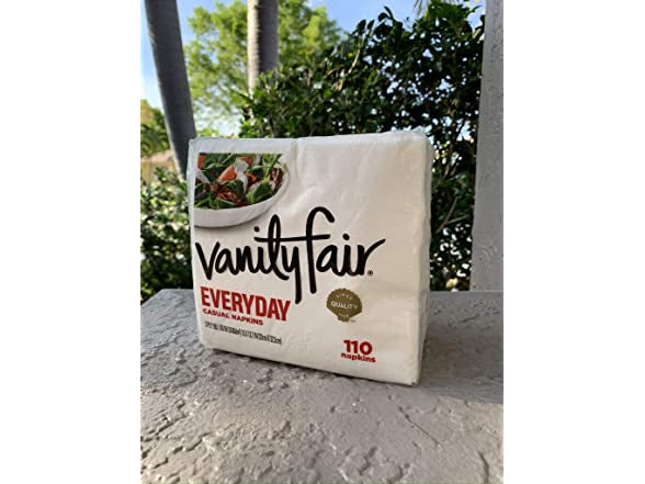 Vanity Fair 2-Ply Everyday Casual Napkins, 110ct