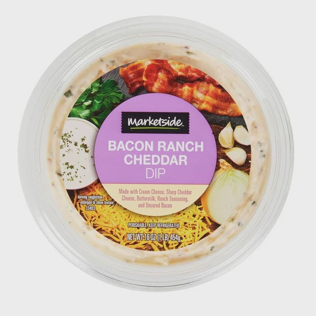 Marketside Bacon Ranch Cheddar Dip, 16 oz