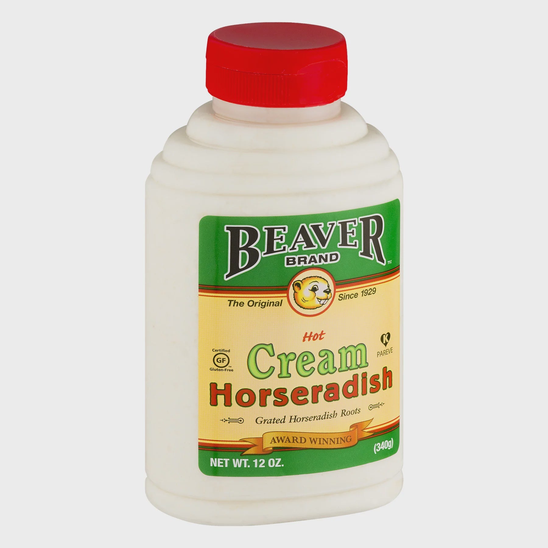 Beaver Brand Hot Cream Horseradish, 12 oz