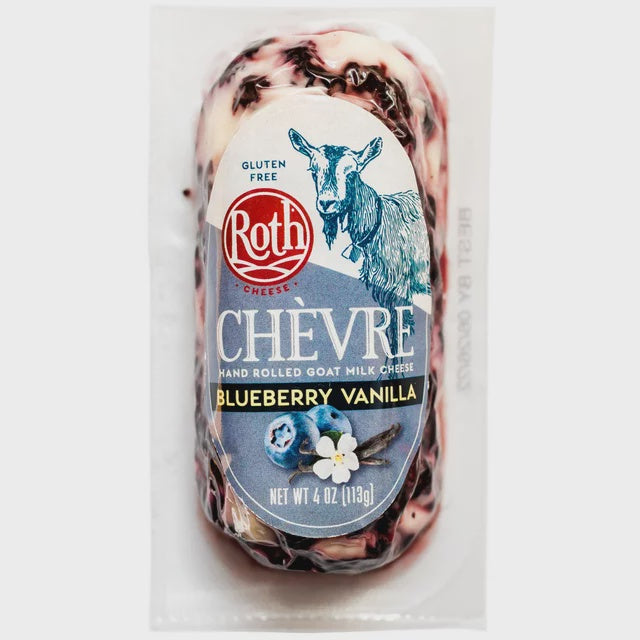 Roth Blueberry Vanilla Goat Cheese, 4 oz