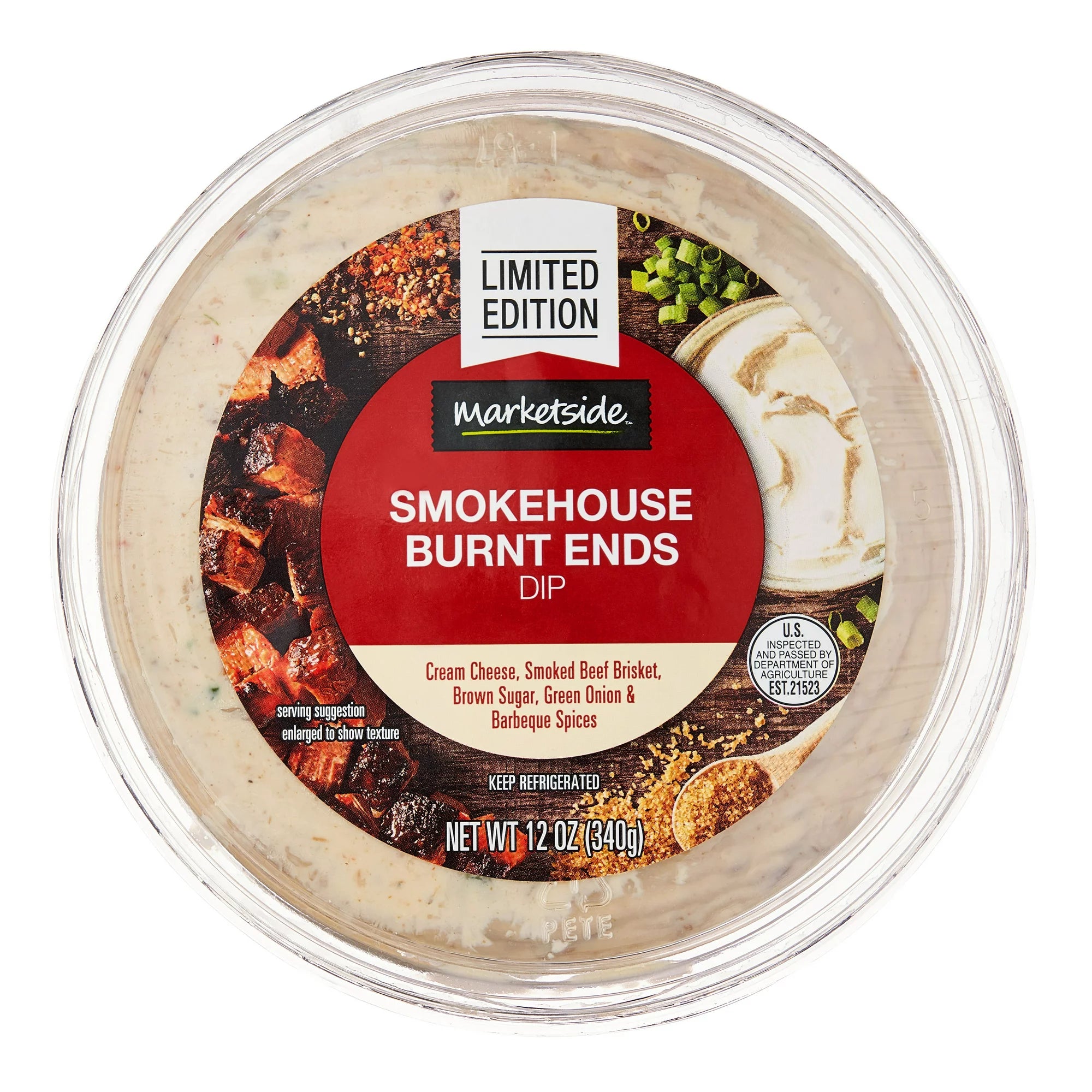 Marketside Smokehouse Burnt Ends Dip, 12oz