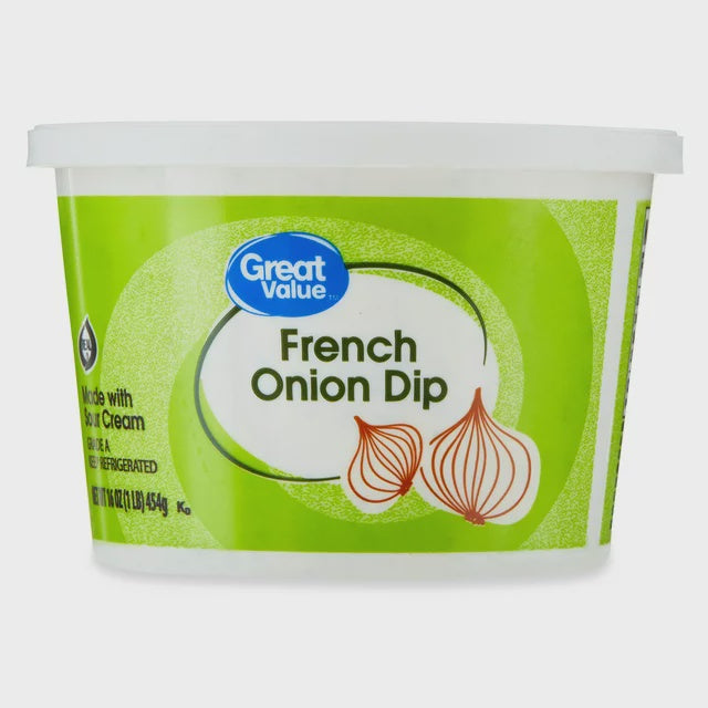 Great Value French Onion Dip, 16 oz