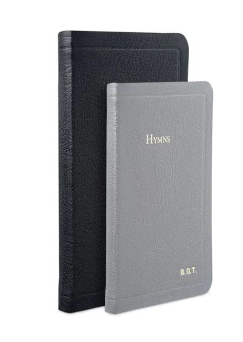Large Hymn Book, Leather with line index