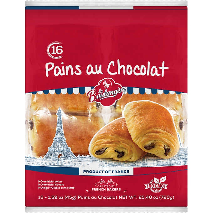 La Boulangere Pains au Chocolat Croissants 1 ct.