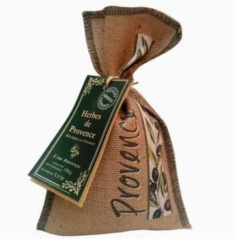 L'ami Provencal Provence Herbs in Burlap Bag