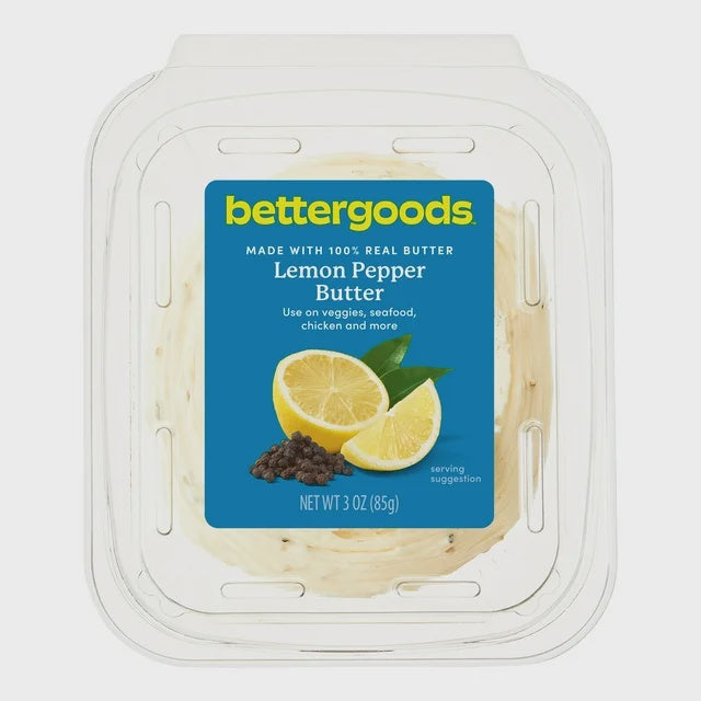 bettergoods Lemon Pepper Butter, 3 oz