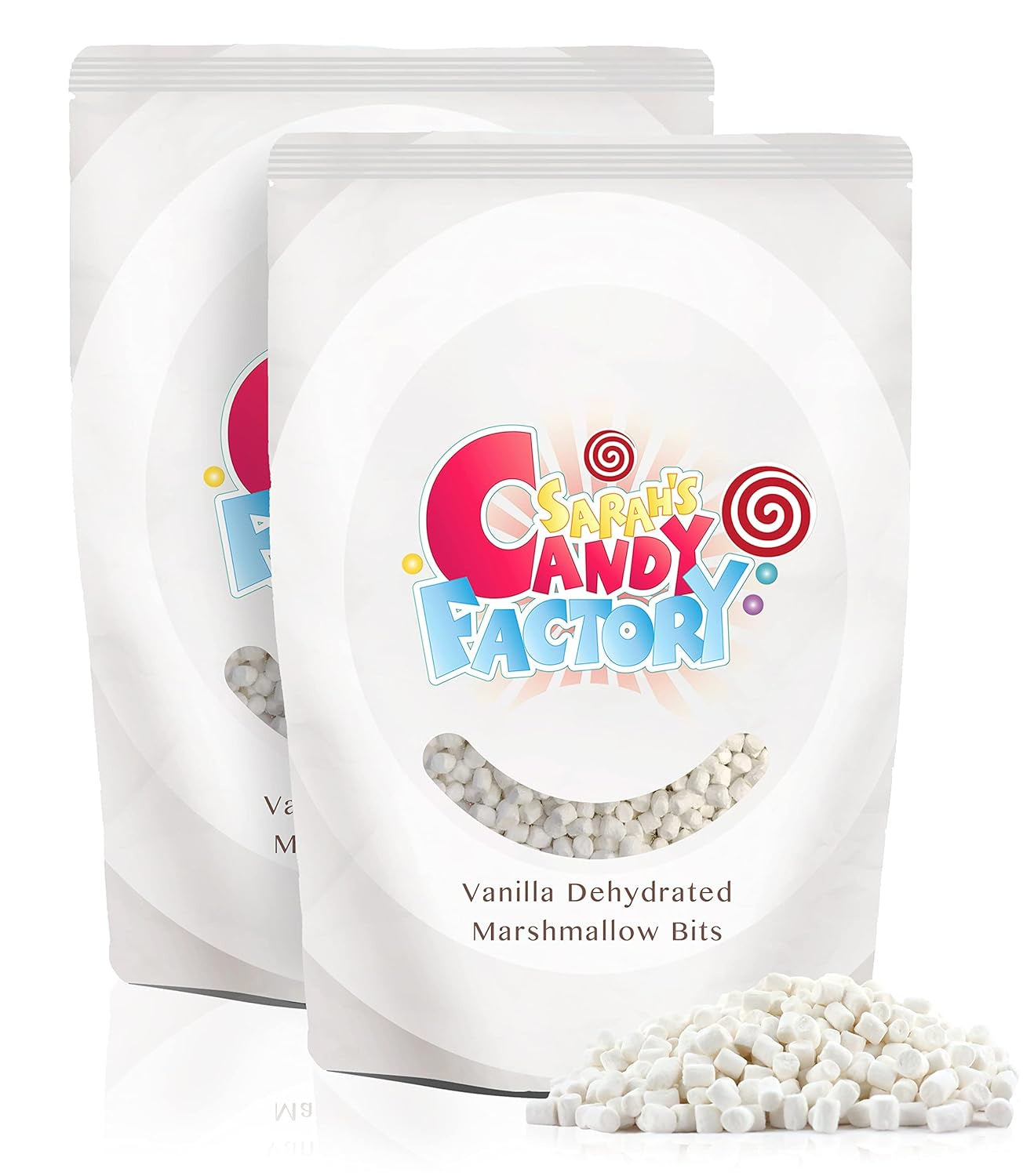 Sarah's Candy Factory Vanilla Mini Dehydrated Marshmallow Bits, 4 oz