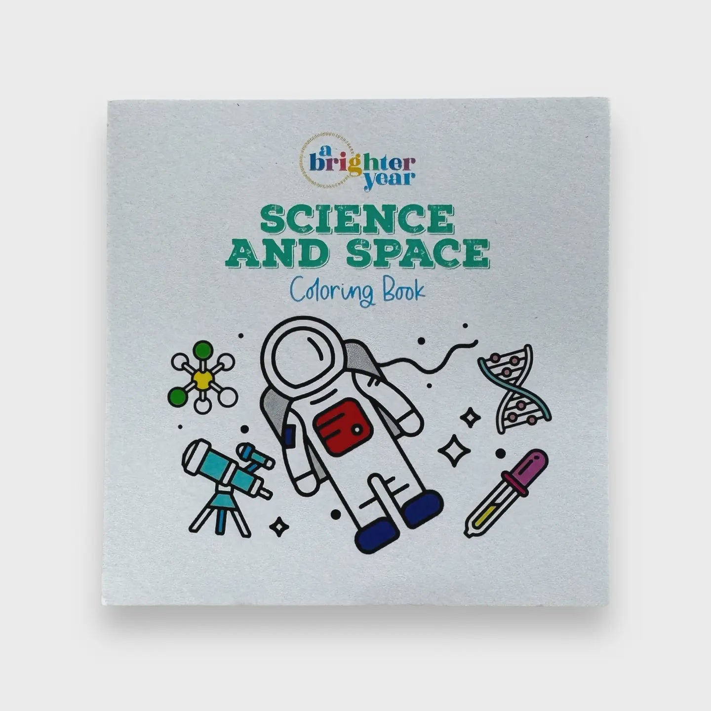 A Brighter Year Mini Coloring Book, Science & Space
