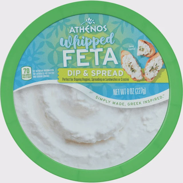Athenos Whipped Feta Dip & Spread, 8 oz
