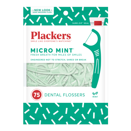 Plackers Micro Mint Dental Flossers