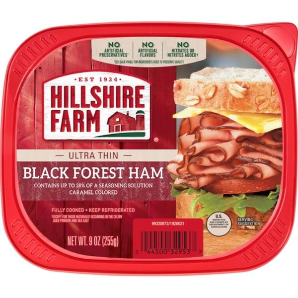 Hillshire Farm Black Forest Ham Ultra Thin Sliced Lunch Meat