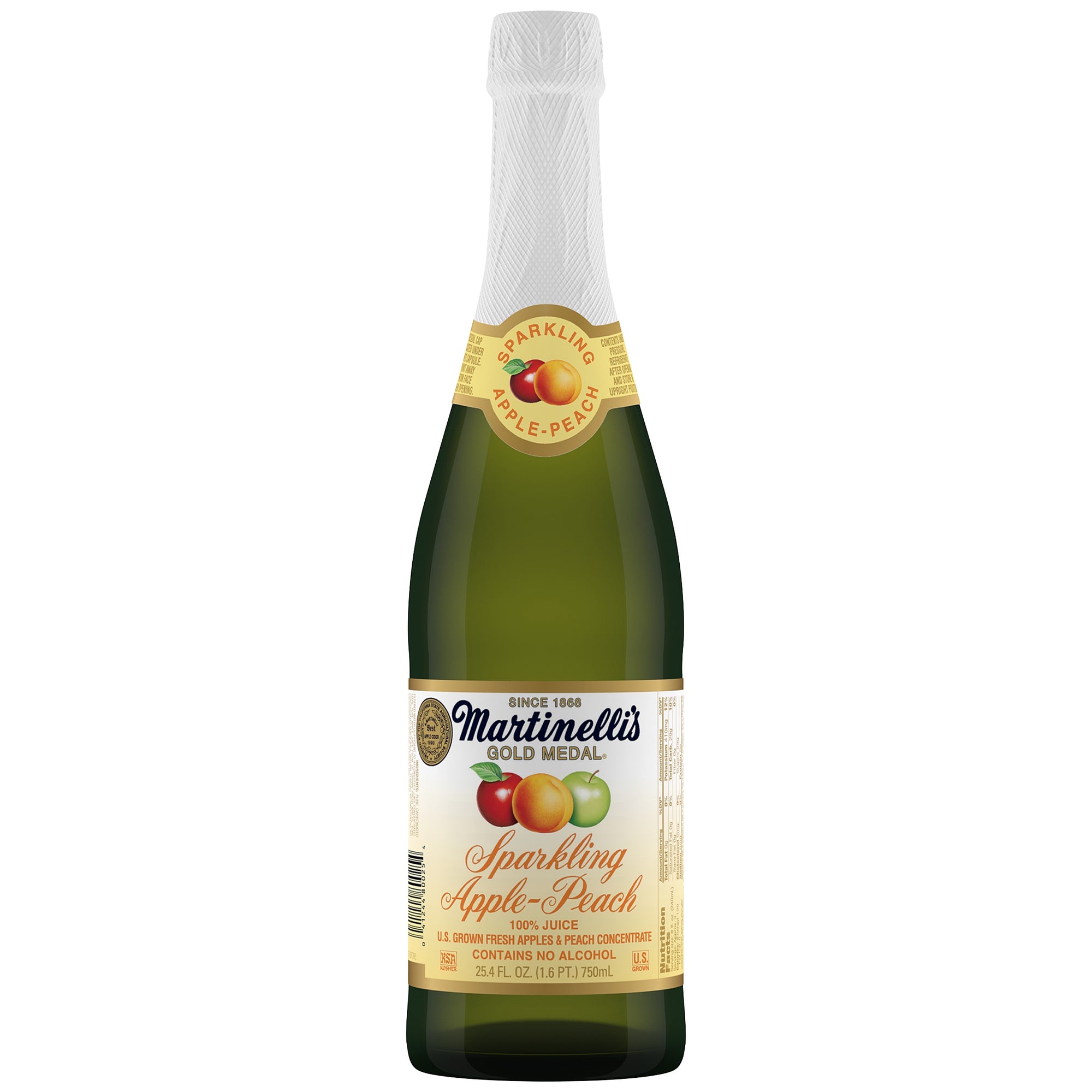 Martinelli's Sparkling Apple-Peach 100% Juice