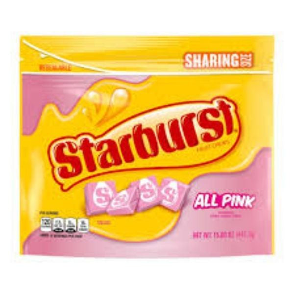 Starburst All Pink Chewy Candy Sharing Size