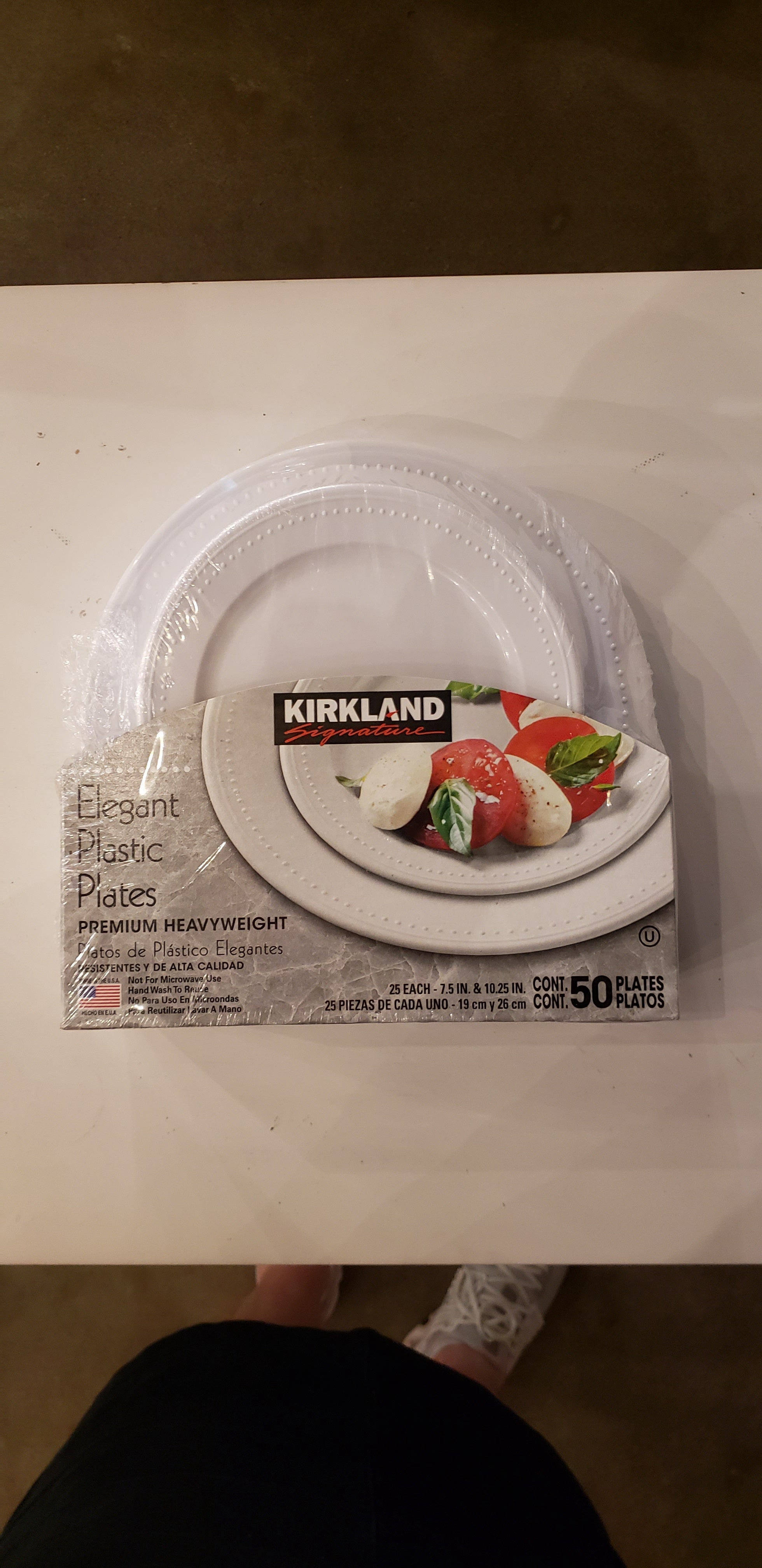 KS Elegant Plastic Plates