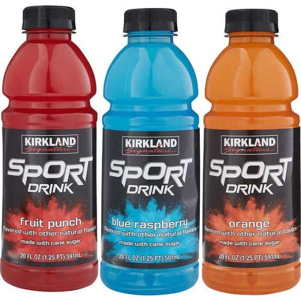 Sport Drink (Fruit Punch, Blue Raspberry, Orange)/Kirkland Signature