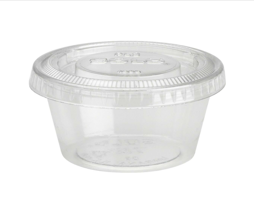 Solo 4oz Portion Containers w/Lid