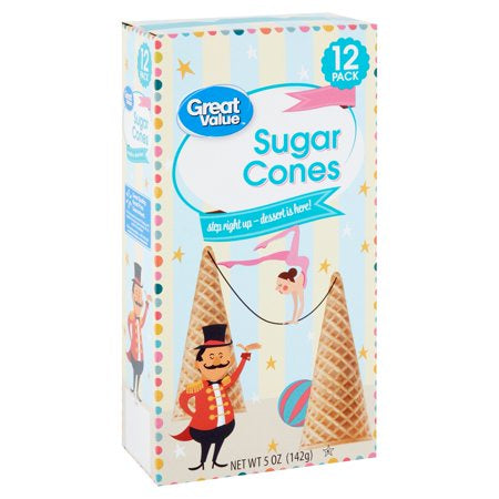 Great Value Sugar Cones