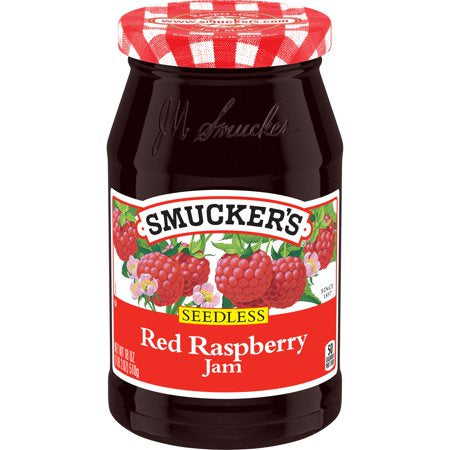 Smucker's Seedless Red Raspberry Jam 18 oz.