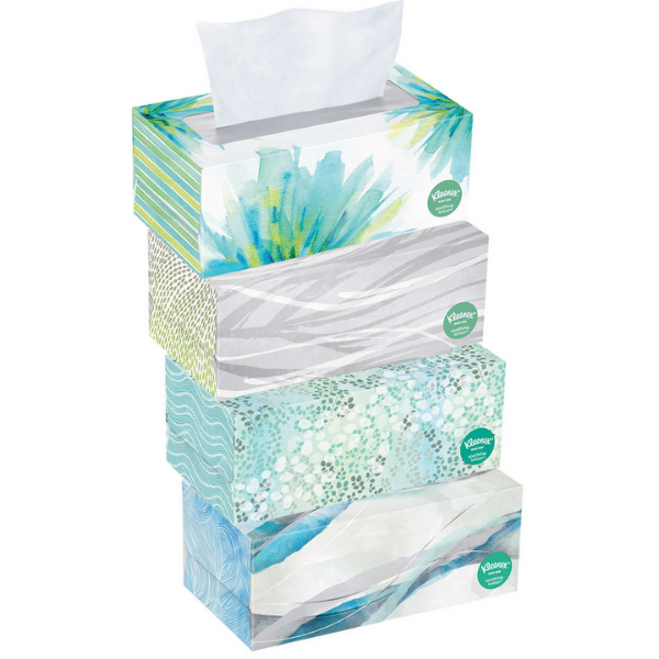Kleenex Soothing Lotion 3-Ply Facial Tissues