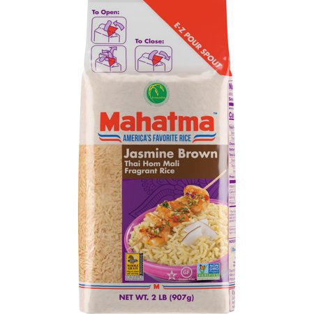 Mahatma Jasmine Brown Thai Fragrant Whole Grain Rice