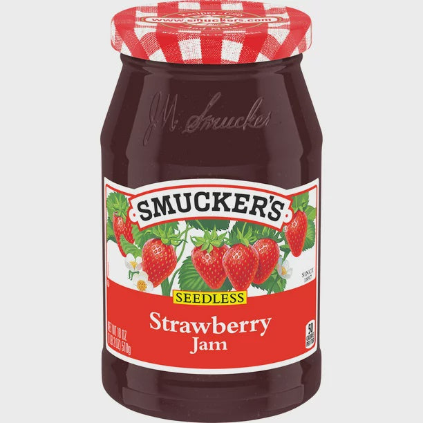 Smuckers Seedless Strawberry Jam 18 oz.