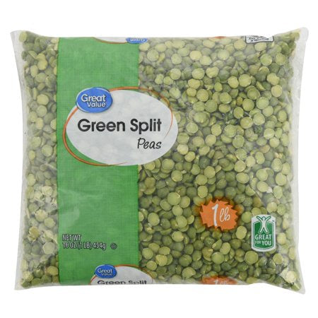 Great Value Dried Green Split Peas