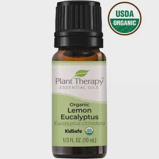 Plant Therapy Organic Lemon Eucalyptus Essential Oil 10 Ml