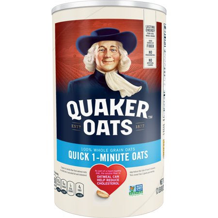 Quaker Quick 1-Minute Oats 18 oz.
