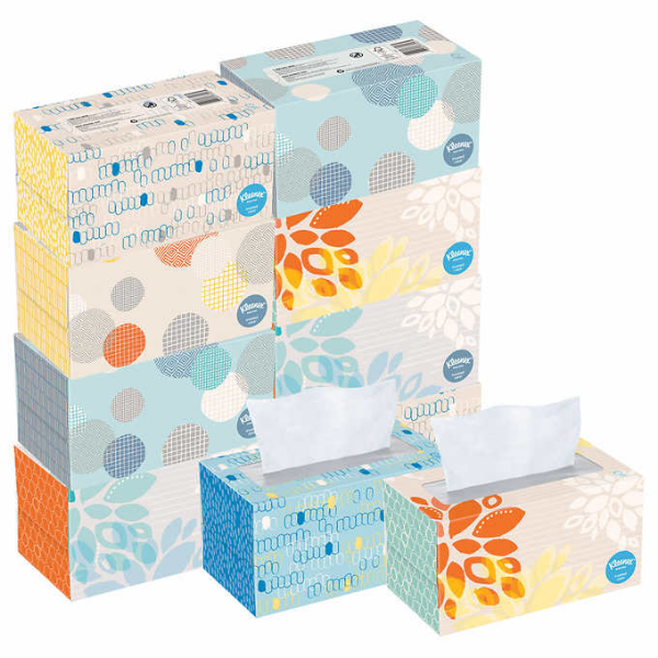 Kleenex Trusted Care 2-Ply Facial Tissue-230 ct