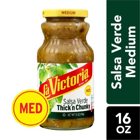 La Victoria Medium Thick'n Chunky Salsa Verde