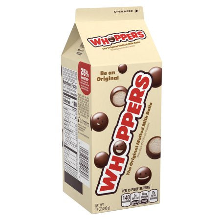 Whoppers Malted Milk Ball Candy