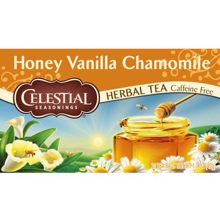 Celestial Seasonings Honey Vanilla Chamomile Herbal Tea, 20ct, 1.4oz
