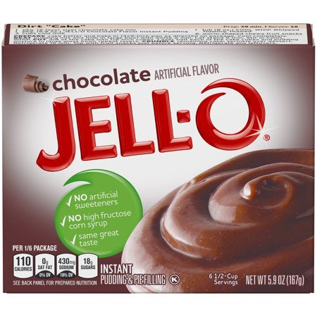 JELL-O Chocolate Instant Pudding & Pie Filling