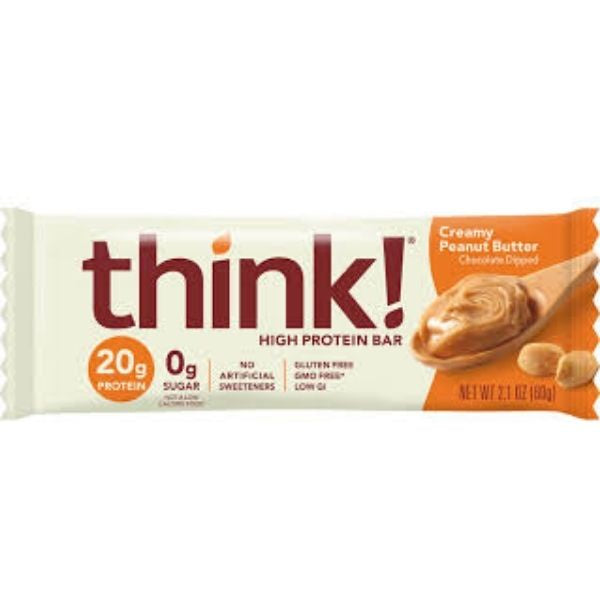 Think! Creamy Peanut Butter High Protein Bars