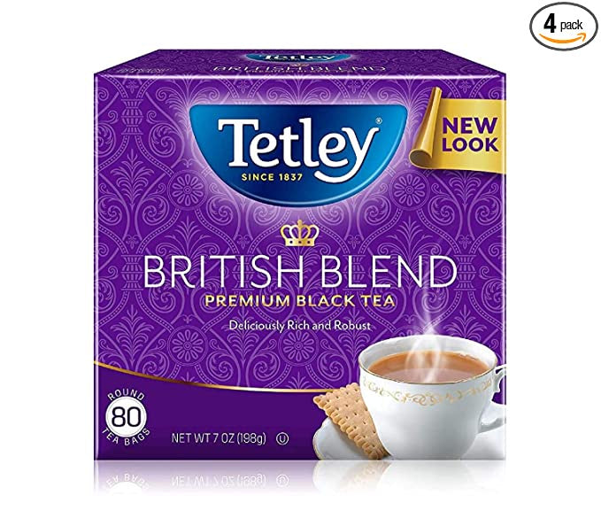 Tetley British Blend Premium Black Tea, , 80 Tea Bags