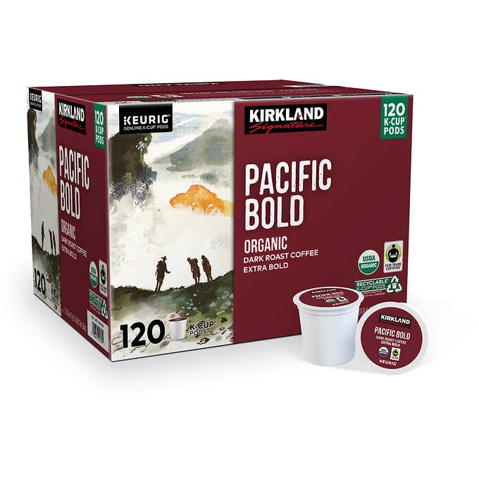 Kirkland Pacific Bold K-cups Coffee 120ct