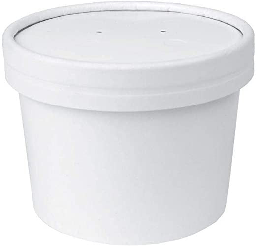 Foam Container w/Vented Lid, 4oz