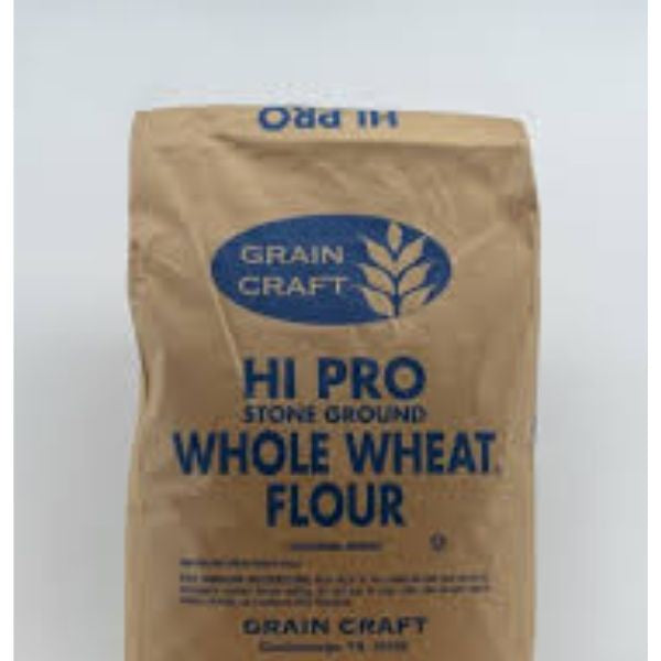 Whole Wheat Flour Hi Pro Stone Ground/Grain Craft