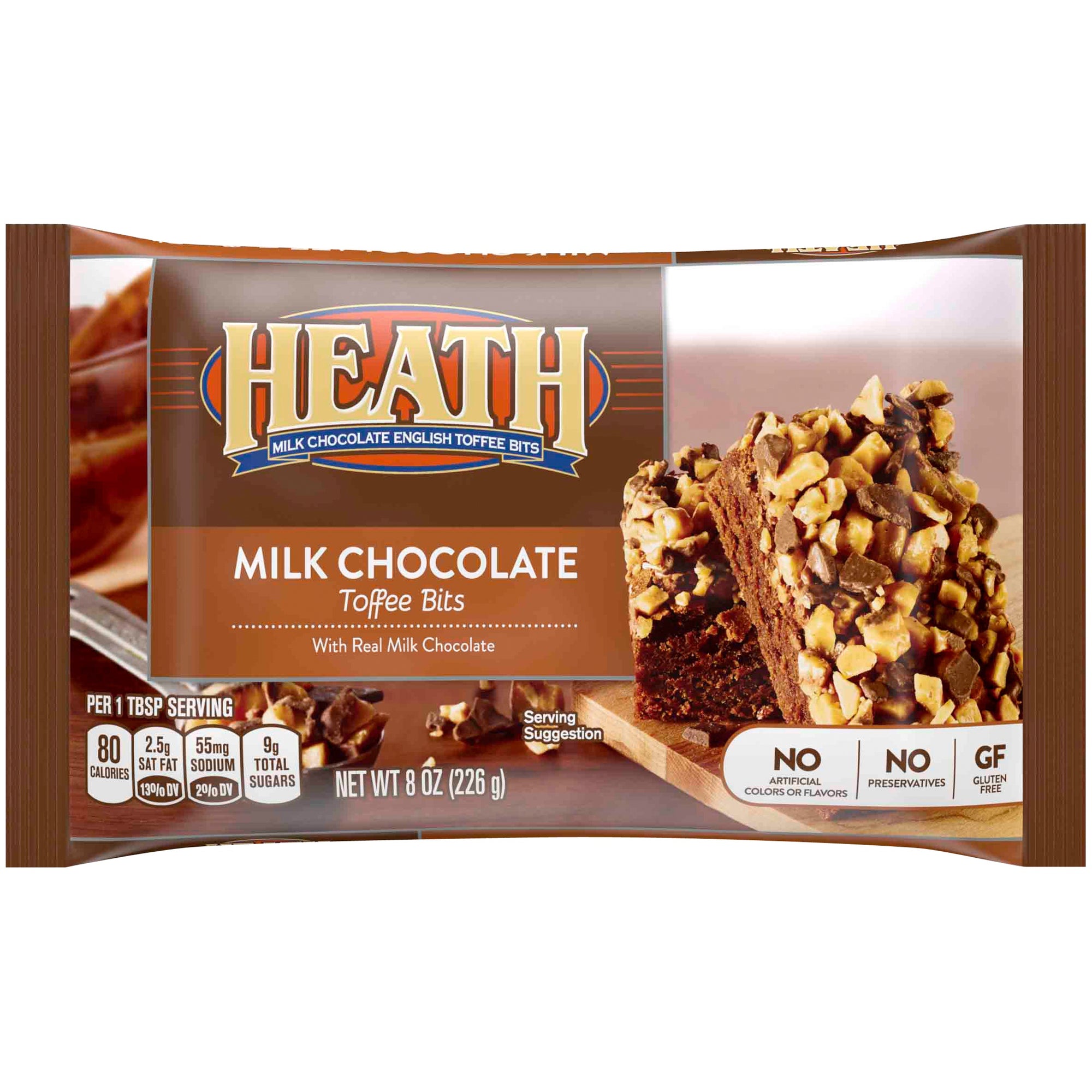 Heath Milk Chocolate English Toffee Bits, 8 oz