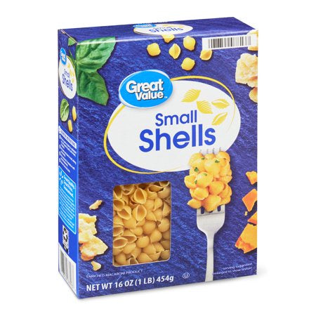 Great Value Small Shells Pasta