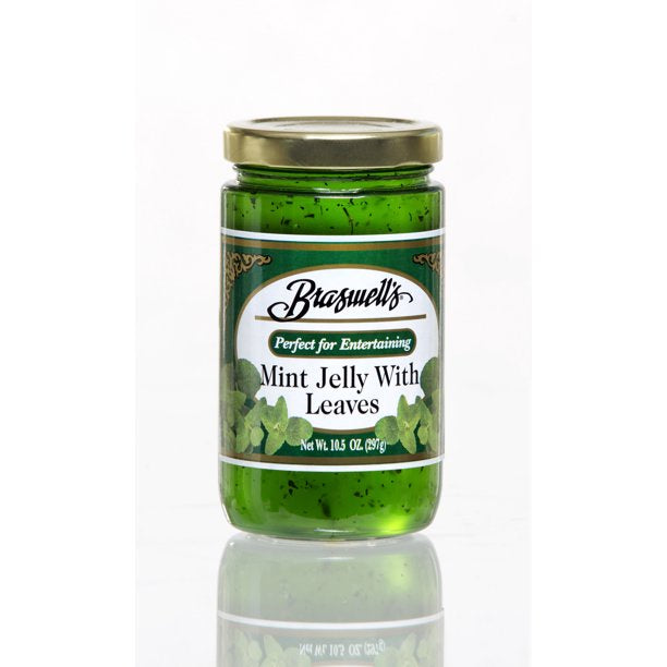 Braswell's Mint Jelly w/ Leaves