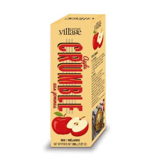 Gourmet du VIllage Apple Crumble mix, 7.27oz