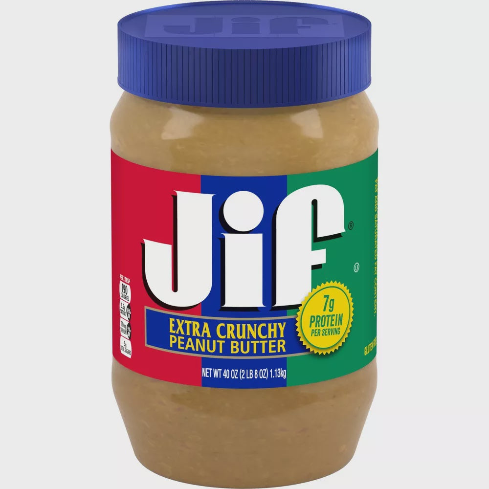 Jif Extra Crunchy Peanut Butter 48 oz.