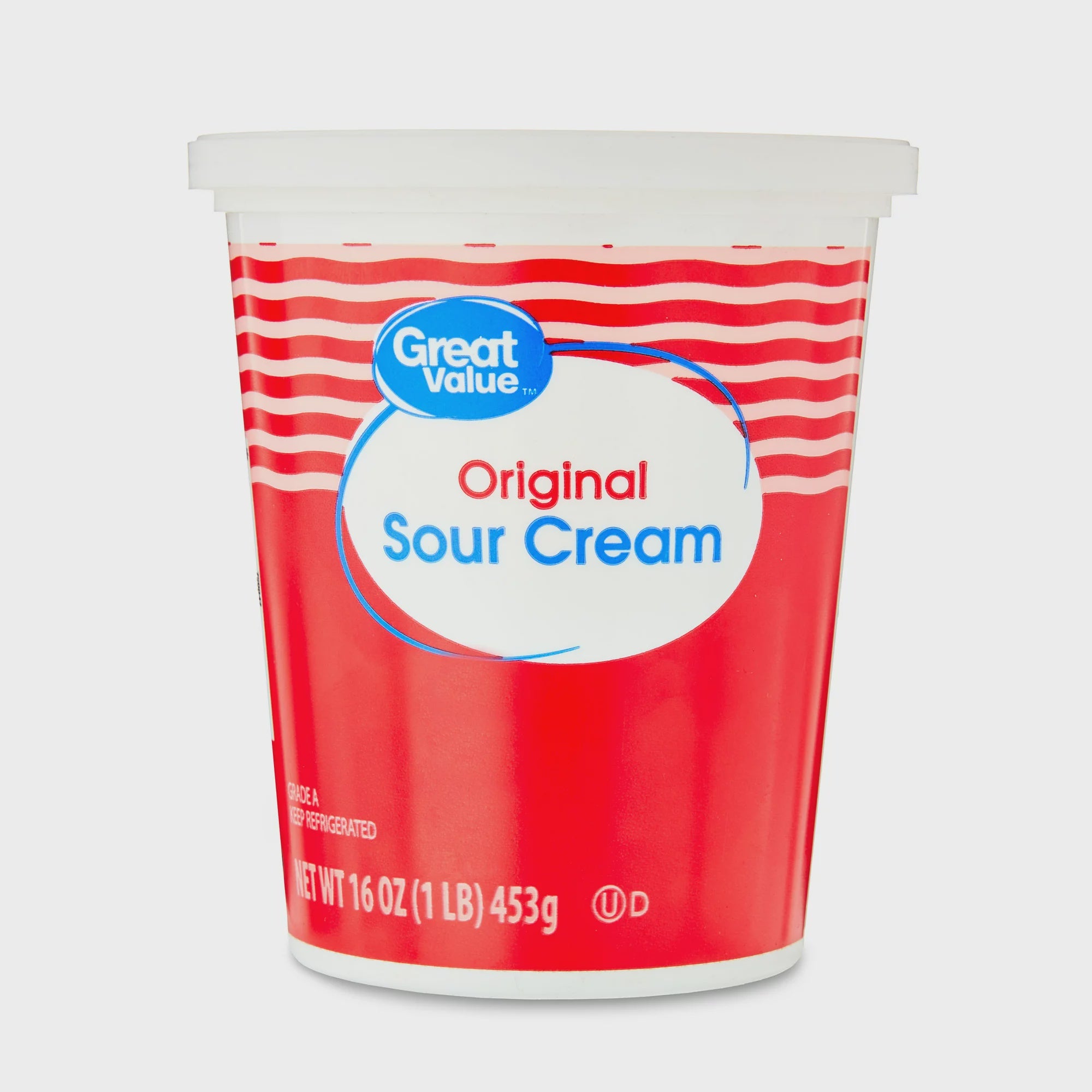 Great Value Sour Cream, 16 oz